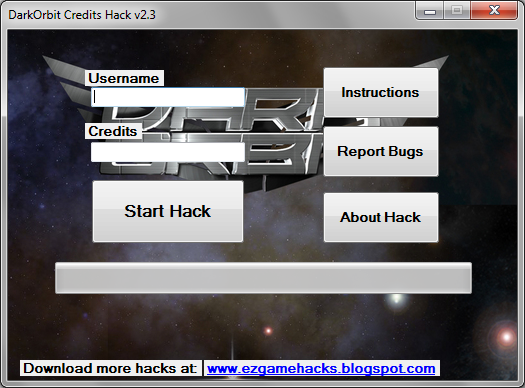 DarkOrbit Hack Credits Uridium Bot Cheat Tool